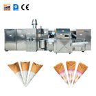 Fabricante comercial del cono de la galleta del helado con el detector de metales