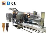 La cadena de producción automática del cono de helado del buenazo 71 de acero inoxidables cuece plantillas