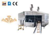 28 máquina del cono de helado del fabricante del cono de la galleta del helado de las placas que cuece 0.75kw
