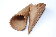 Producción relacionada del helado del ángulo 23°, cono de helado de chocolate cónico
