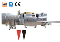 Máquina para hacer conos de helado de 1,5 hp Máquina automática para hornear conos de azúcar rodados