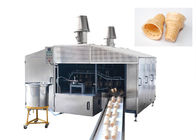 Fabricante industrial amistoso 380V de la galleta de Eco/consumo/hora del fabricante 4-5 LPG del cono de helado