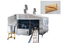 Rápido calentando para arriba el fabricante del cono de helado del horno para capacidad del cono del azúcar la alta