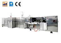 Línea de producción automática de galletas Wafer Material de acero inoxidable