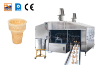 Línea de producción de cono de oblea de 28 placas Máquina de galletas de oblea de cono de helado