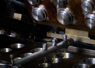 Línea de procesamiento de bocadillos de acero inoxidable Fabricantes de obleas Máquinas automáticas de cáscara de tarta