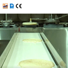 Línea de producción de cestas de gofres PLC Máquina comercial para hacer galletas de obleas