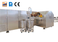Cadena de producción automática del cono de helado panadero Industrial Machinery del cono de helado