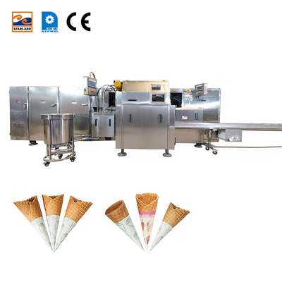55 placas que cuecen ruedan la estructura de acero de Sugar Cone Making Machine Sturdy