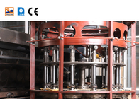 Línea de producción de cono de gofres de acero inoxidable Sistema automático de horneado de cestas de gofres en la industria alimentaria