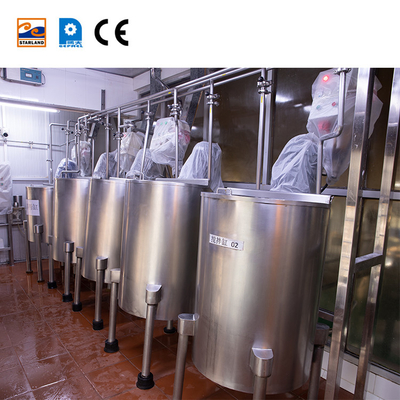 Máquina semiautomática de mezcla de harina de acero inoxidable de 320L para procesamiento de alimentos