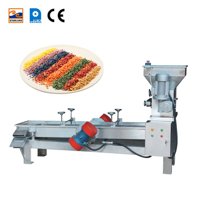 Máquina de snacks eficiente con modo de control automático CE