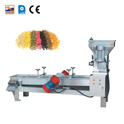 Máquina de crispies de arroz compacta y duradera con CE