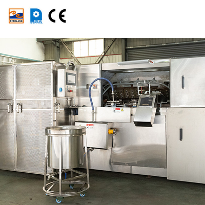 Línea de producción automática de cáscaras de azúcar con tamaño de molde personalizable