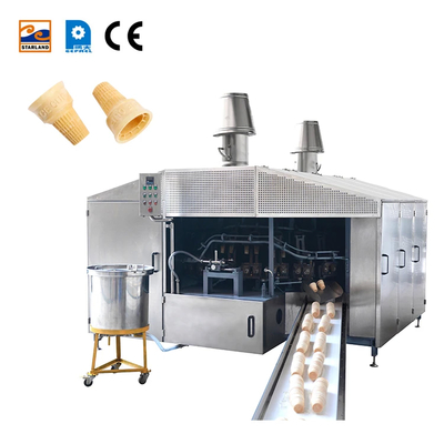 Equipo de producción de cono de obleas de acero inoxidable de diseño avanzado