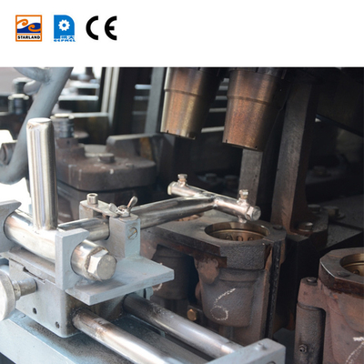 0.75kw Especificación del motor principal Línea de producción automática de cono de obleas con CE