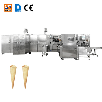 Barquillo Cone de acero inoxidable comercial ajustable con CE