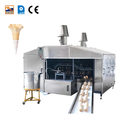 Nueva línea de producción de cono de obleas de acero inoxidable de control automático PLC