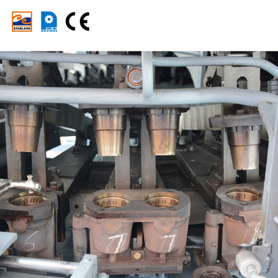 Nueva línea de producción de cono de obleas de acero inoxidable de control automático PLC