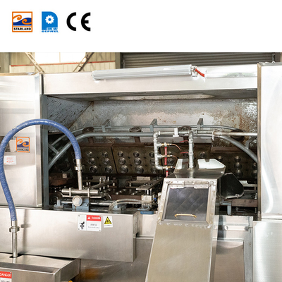 Línea de producción de conchas de tartar totalmente automática de acero inoxidable con control de temperatura de pantalla digital