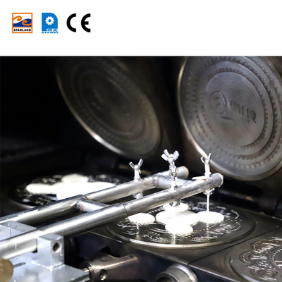 Equipo de producción de obleas de gas a medida con control automático de temperatura y pantalla digital