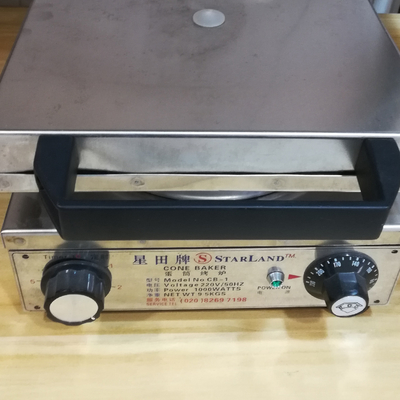 Control semiautomático de la máquina de conos de azúcar de acero inoxidable con CE