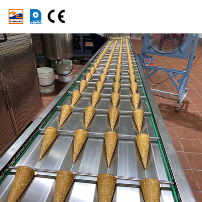 Transportador de enfriamiento de Marshalling para línea de producción con fuente de alimentación de 220V/380V