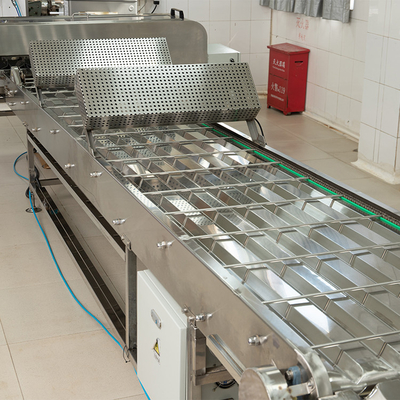 Transportador de enfriamiento de Marshalling para línea de producción con fuente de alimentación de 220V/380V