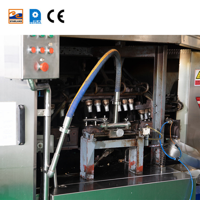 Sistema de control PLC máquina de cono de obleas para conos consistentes y perfectos