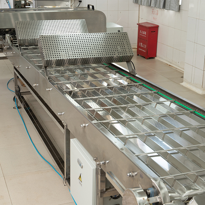 Accesorios para transportador de enfriamiento y clasificación de conos de helado Marshall con CE