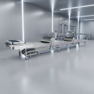 Ventas directas de fábrica transportador de enfriamiento automático de marcas con accesorios completos