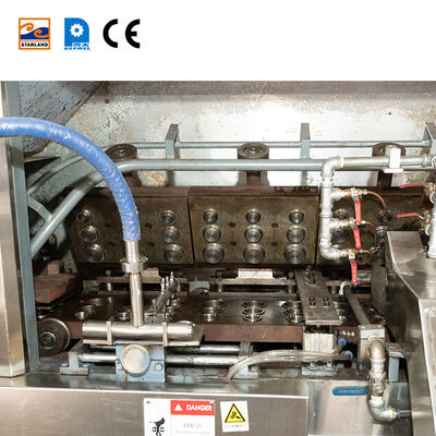 2.0hp Especificación del motor principal Línea de producción de cáscara de tartamudeo operación continua adecuada para la transformación industrial de alimentos