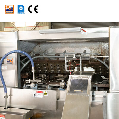 2.0hp Especificación del motor principal Línea de producción de cáscara de tartamudeo operación continua adecuada para la transformación industrial de alimentos