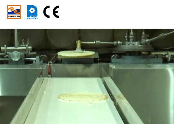 Máquina Automática para Galletas de Barquillo con Sistema de Control PLC que Proporciona Control Preciso para la Producción de Barquillos