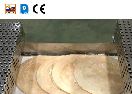 Máquina Automática para Galletas de Barquillo con Sistema de Control PLC que Proporciona Control Preciso para la Producción de Barquillos