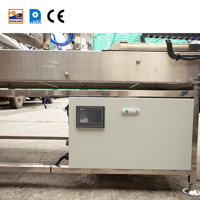 Fácil instalar el material auto del acero inoxidable del dispositivo que envuelve del cono diseñado y fácil limpieza en la industria alimentaria