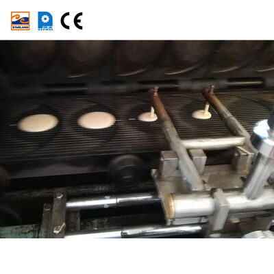 Capacidad 2000 PCS Línea de producción de cono de azúcar de rodillo totalmente automática 1.1KW Instalación fácil e interfaz fácil de usar