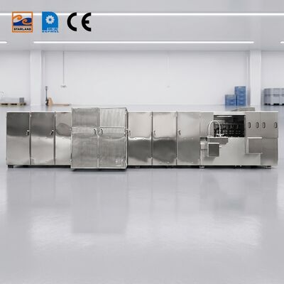 Línea de producción comercial de obleas Monaka Fabricación automática Soporte técnico en vídeo Servicio posventa
