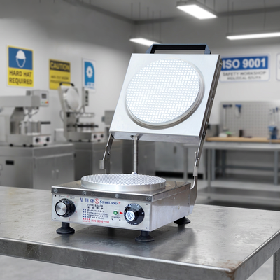 220V acero inoxidable Cone automático haciendo la máquina fácil mantenimiento