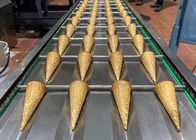Línea de transformación de la producción del helado de la máquina del cono de alta calidad del azúcar que cuece