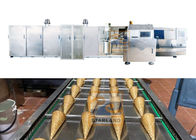 Cadena de producción rodada del cono del azúcar de la galleta CBIII-61A*/CBIII-61x2A* automáticos llenos