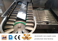 Cadena de producción modificada para requisitos particulares tamaño del cono de helado 10500Lx2400Wx1800H