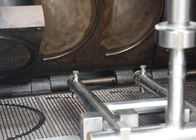 Cadena de producción automática de encargo de la oblea 35 pedazos 5 metros de bandeja que cuece larga