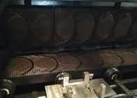 Cadena de producción automática del cono, 89 pedazos de acero inoxidable de la plantilla de 200*240m m que cuece.