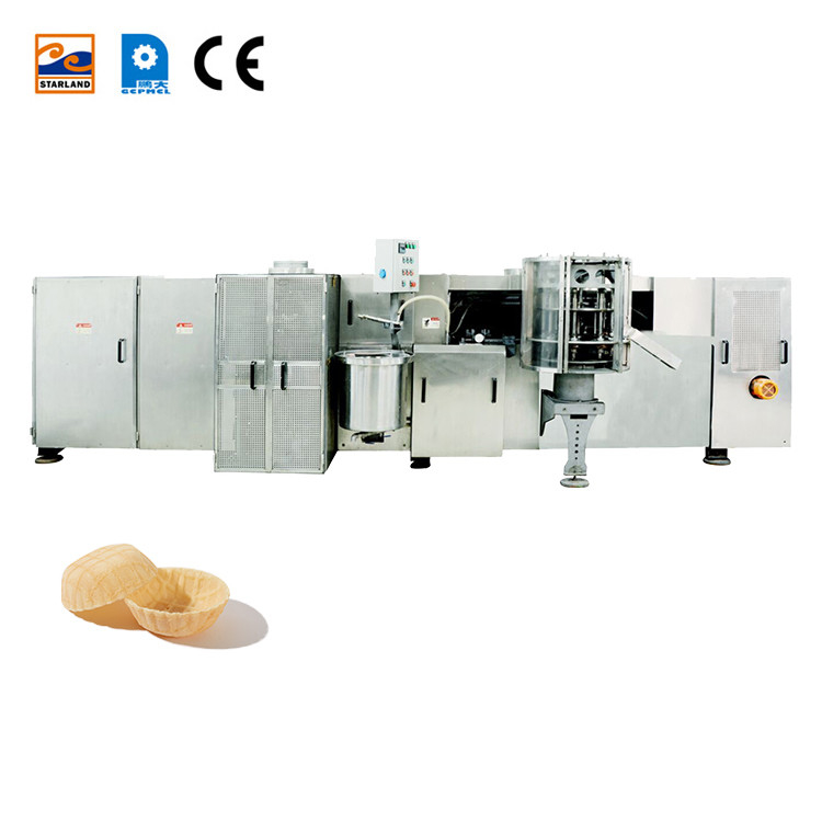 Capacidad Línea de producción automática de cestas de gofres de acero inoxidable con motor principal