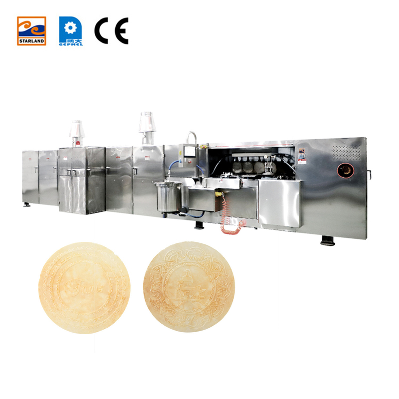 Control de temperatura con pantalla digital Línea de producción de obleas para fabricación personalizada