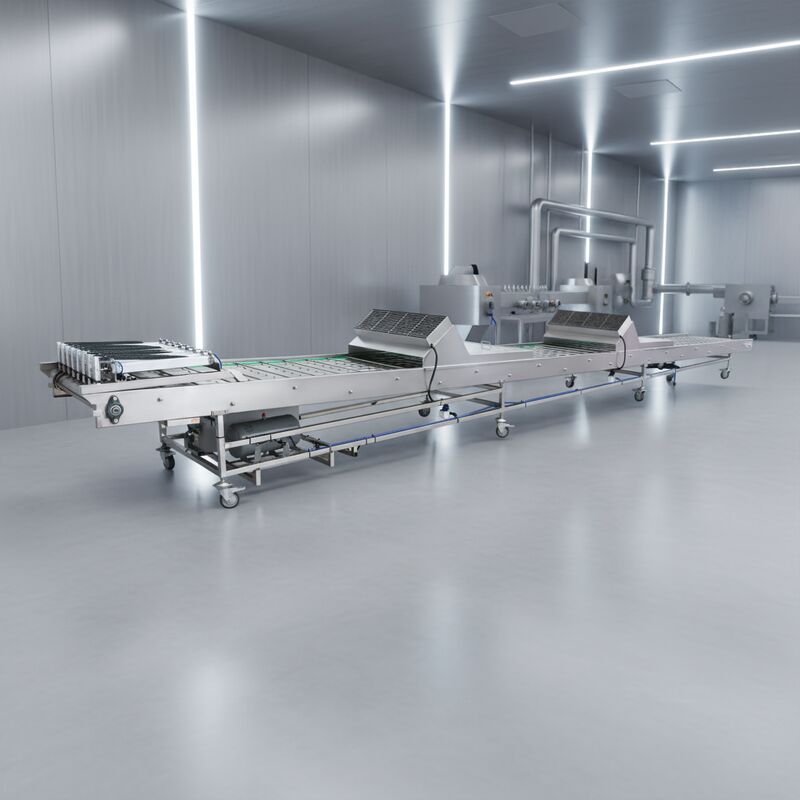 Ventas directas de fábrica transportador de enfriamiento automático de marcas con accesorios completos