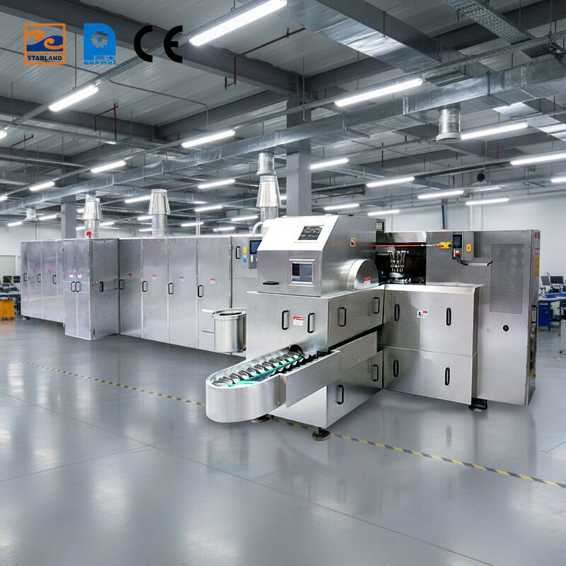 Equipo de producción de cono de azúcar personalizado con soporte técnico de video para soportar la producción y el control de gran volumen