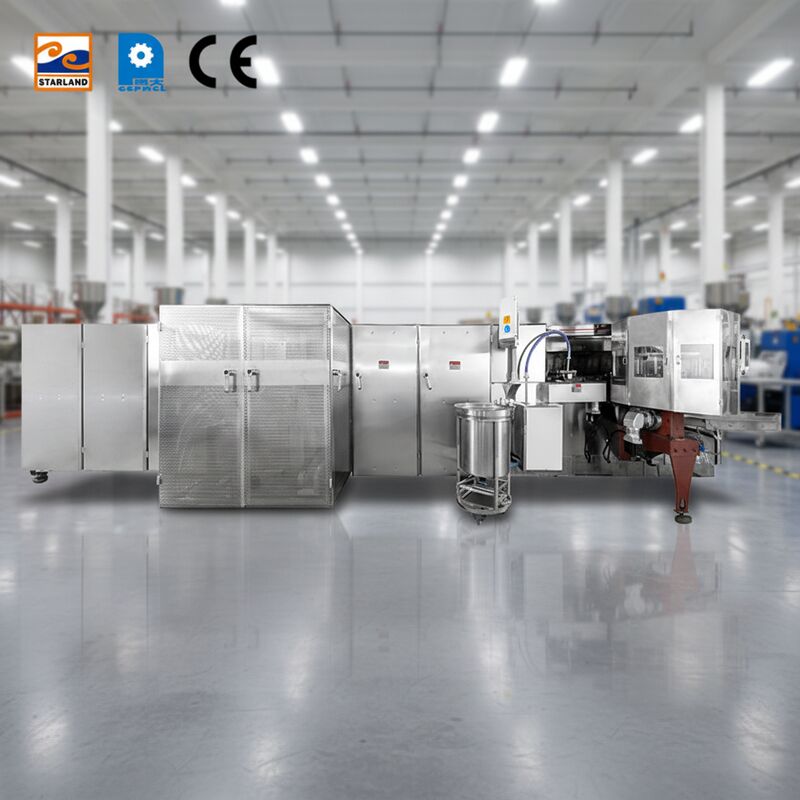 Video Soporte Técnico Línea de Producción de Cestas de Waffle Alta Capacidad Optimizada para Continuidad