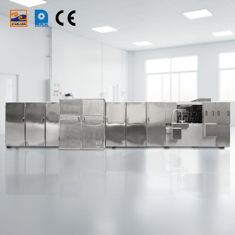 Equipo de producción de obleas Monaka personalizado construido con material de acero inoxidable que proporciona una estructura y operación robustas